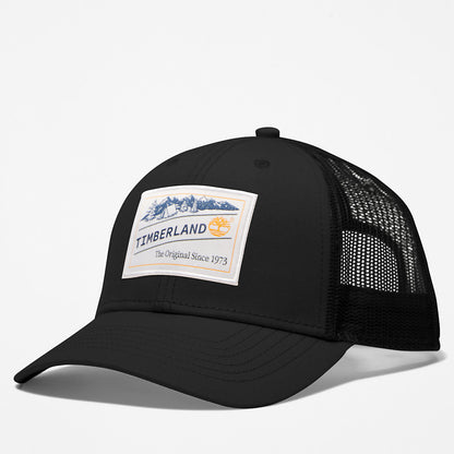 Timberland Premium - Camping Patch Trucker Hat for Men in Black