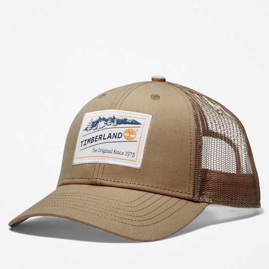 Timberland Everyday - Camping Patch Trucker Hat for Men in Beige