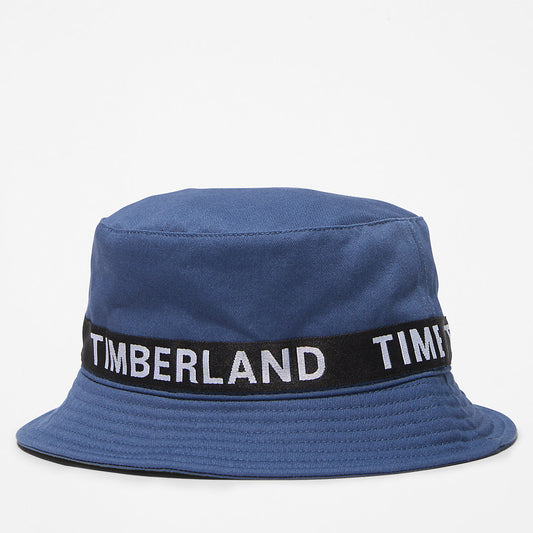 Timberland Great Value - Logo Bucket Hat for Men in Blue