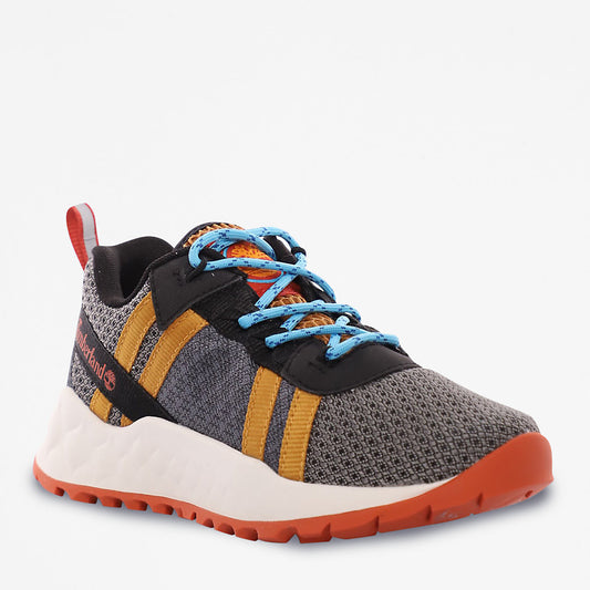 Timberland Exclusive - GreenStride™ Solar Wave LT Trainer for Junior in Grey/Yellow