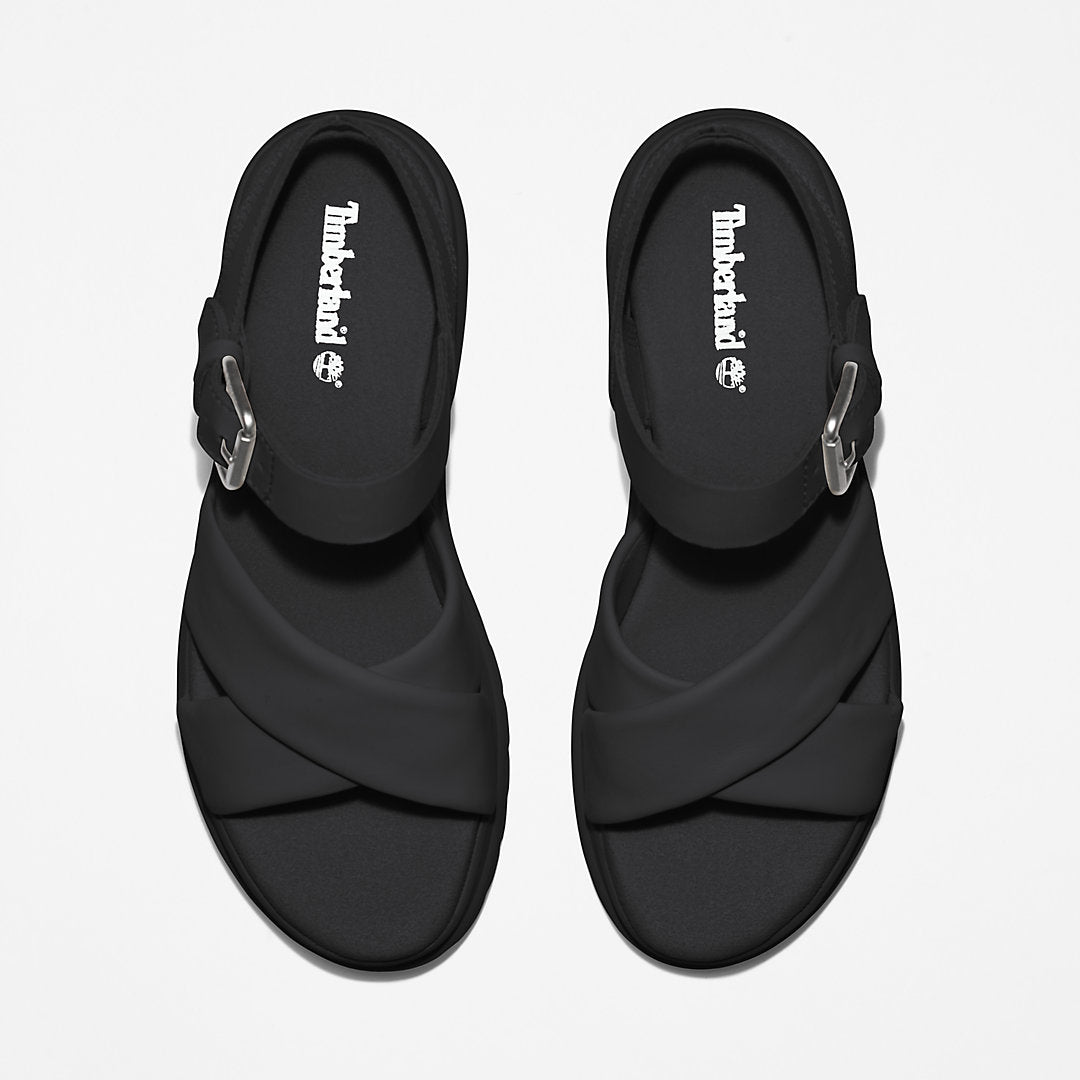 Timberland Latest - London Vibe Ankle-strap Sandal for Women in Black