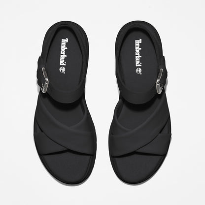 Timberland Latest - London Vibe Ankle-strap Sandal for Women in Black