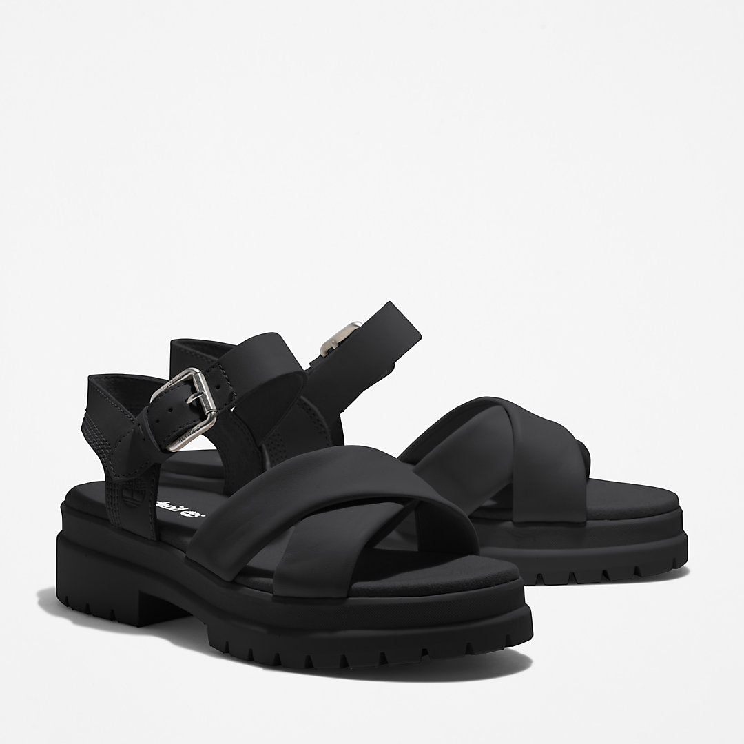 Timberland Latest - London Vibe Ankle-strap Sandal for Women in Black