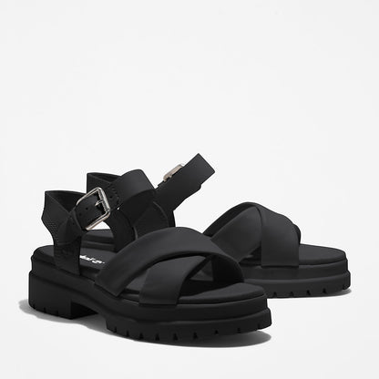 Timberland Latest - London Vibe Ankle-strap Sandal for Women in Black