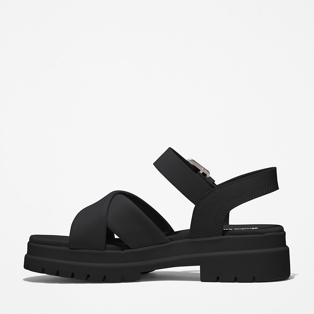 Timberland Latest - London Vibe Ankle-strap Sandal for Women in Black