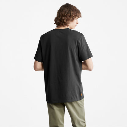 Timberland Top Pick - Camo-Logo T-Shirt for Men in Black