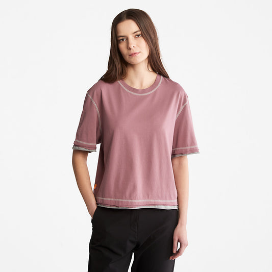 Timberland Latest - Anti-Odour Supima® Cotton T-Shirt for Women in Pink