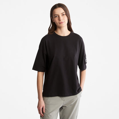 Timberland Exclusive - Progressive Utility Pocket T-Shirt for Women in Black