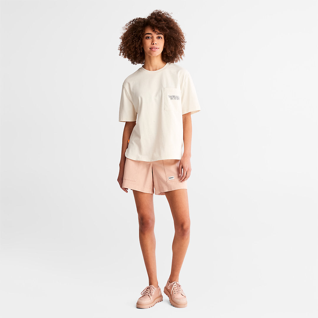 Timberland New - TimberCHILL™ Pocket T-Shirt for Women in White