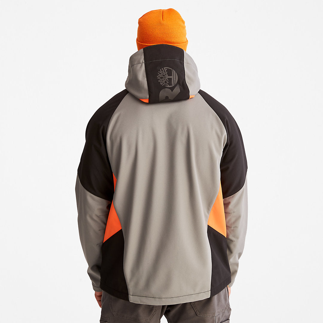 Timberland Featured - Timberland PRO® Power Zip Hooded Softshell Jacket for Men in Grey