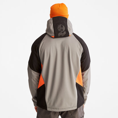 Timberland Featured - Timberland PRO® Power Zip Hooded Softshell Jacket for Men in Grey