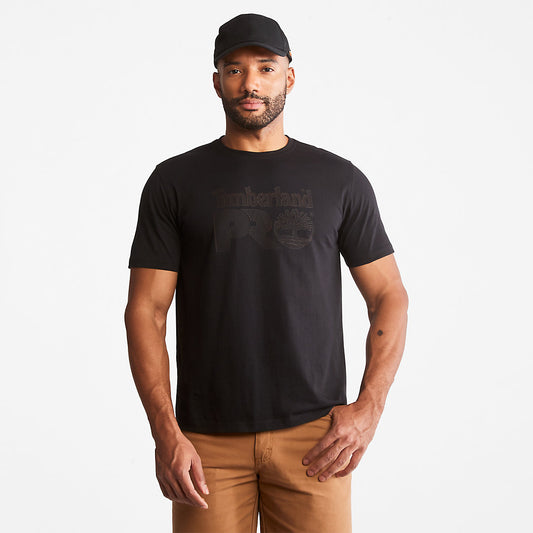Timberland Sale - Timberland PRO® Textured Graphic T-Shirt for Men in Black