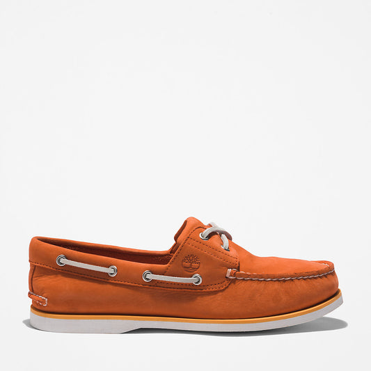 Timberland Special Offer - Timberland® 2-Eye Classic Boat Shoe for Men in Orange