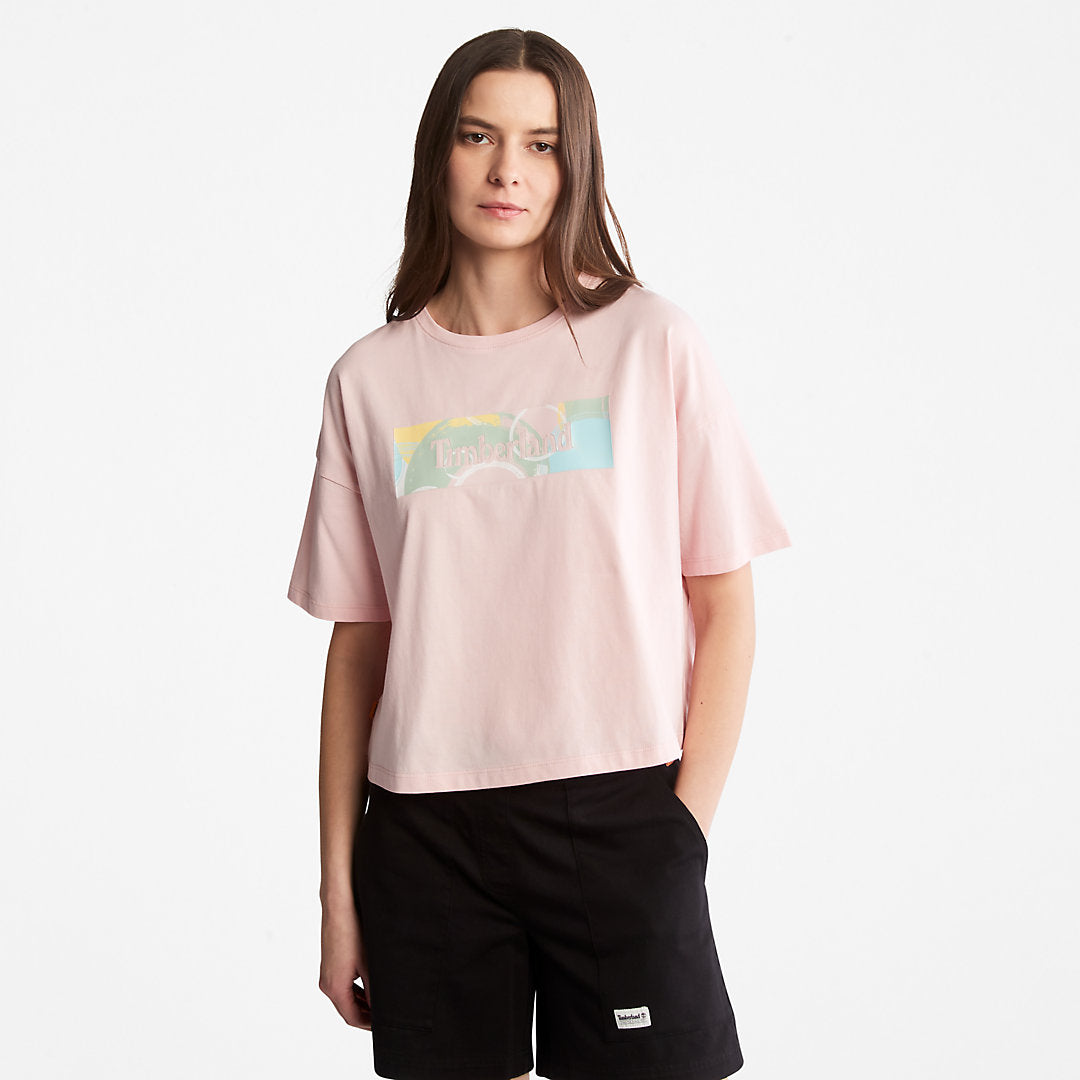 Timberland Popular - Pastel T-Shirt for Women in Pink
