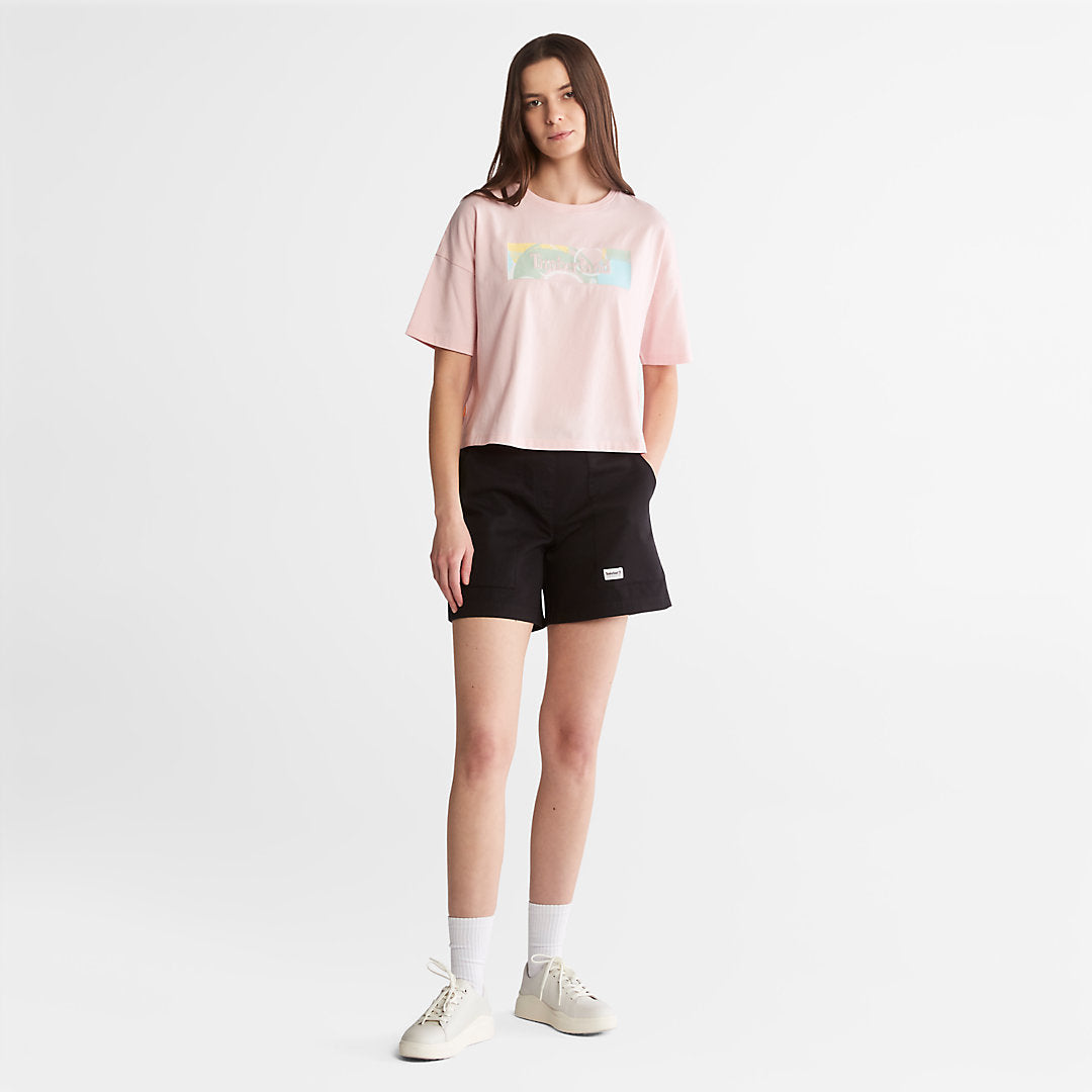 Timberland Popular - Pastel T-Shirt for Women in Pink