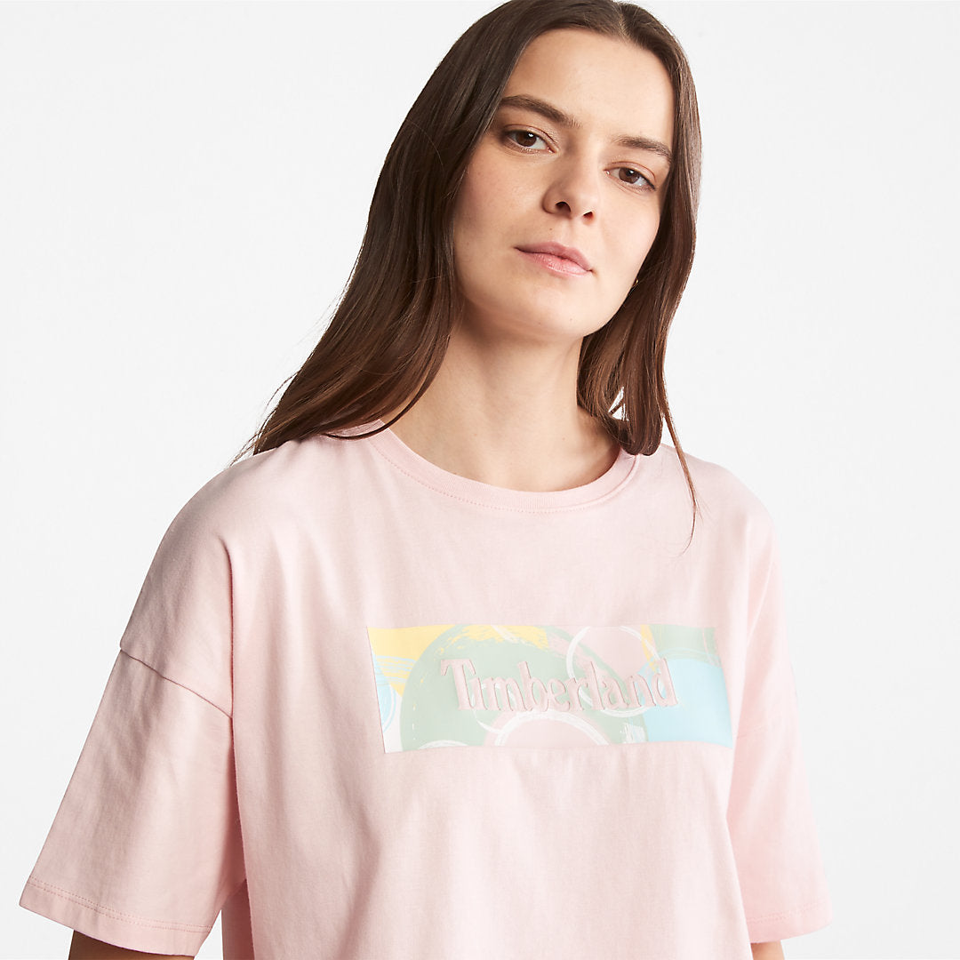 Timberland Popular - Pastel T-Shirt for Women in Pink