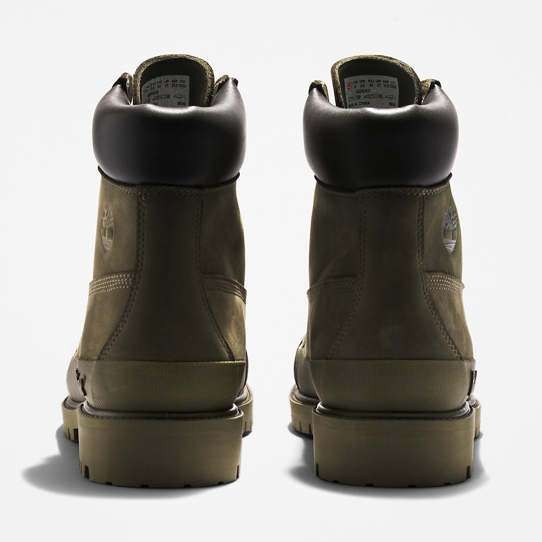 Timberland Premium - Bee Line x Timberland® 6 Inch Rubber Toe Boot for Men in Dark Green