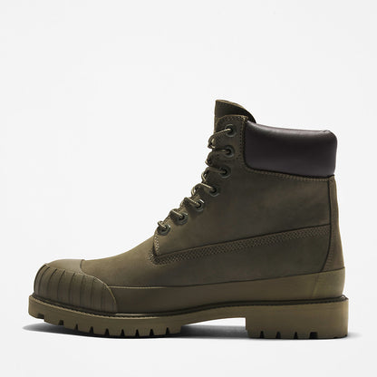 Timberland Premium - Bee Line x Timberland® 6 Inch Rubber Toe Boot for Men in Dark Green
