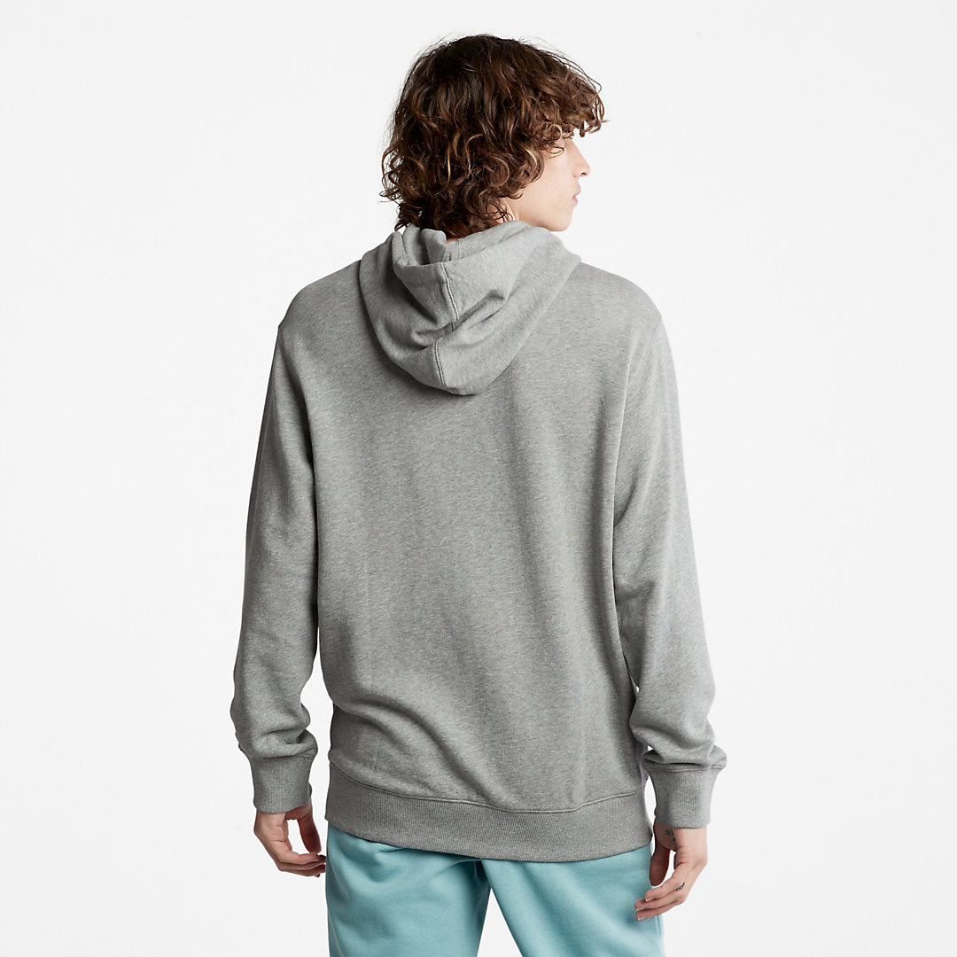 Timberland Signature - Logo Hoodie for Men in Grey