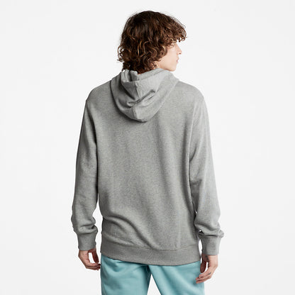 Timberland Signature - Logo Hoodie for Men in Grey