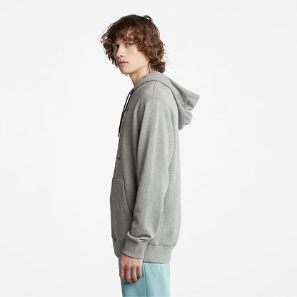 Timberland Signature - Logo Hoodie for Men in Grey