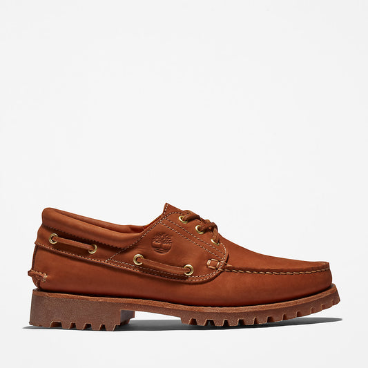 Timberland Everyday - Timberland® 3-Eye Lug Handsewn Boat Shoe for Men in Brown