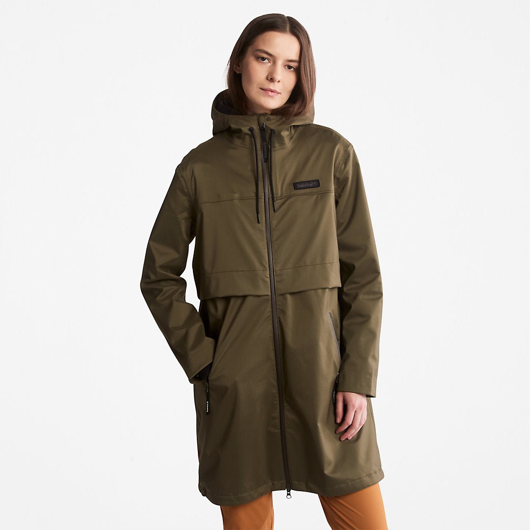 Timberland Trending - Waterproof Mid-length Parka for Women in Dark Green
