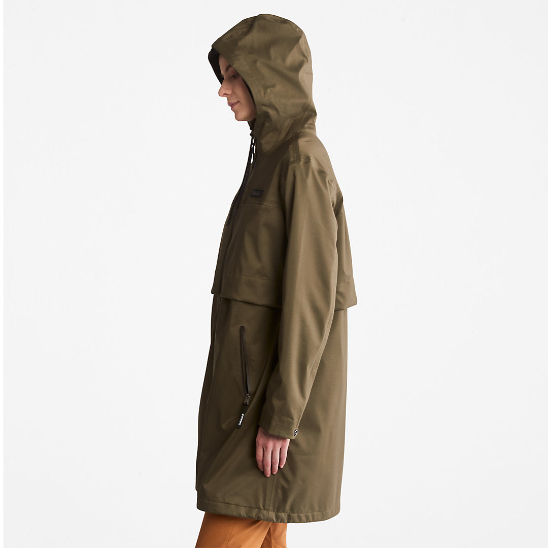 Timberland Trending - Waterproof Mid-length Parka for Women in Dark Green
