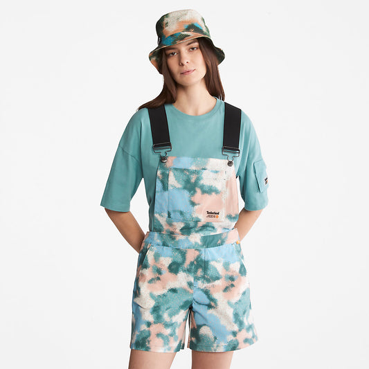 Timberland Trending - Dungaree Shorts for Women in Summer Print