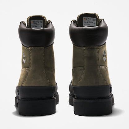 Timberland Best Seller - Bee Line x Timberland® 6 Inch Rubber Toe Boot for Men in Dark Green/Black