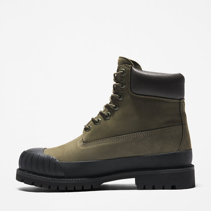 Timberland Best Seller - Bee Line x Timberland® 6 Inch Rubber Toe Boot for Men in Dark Green/Black