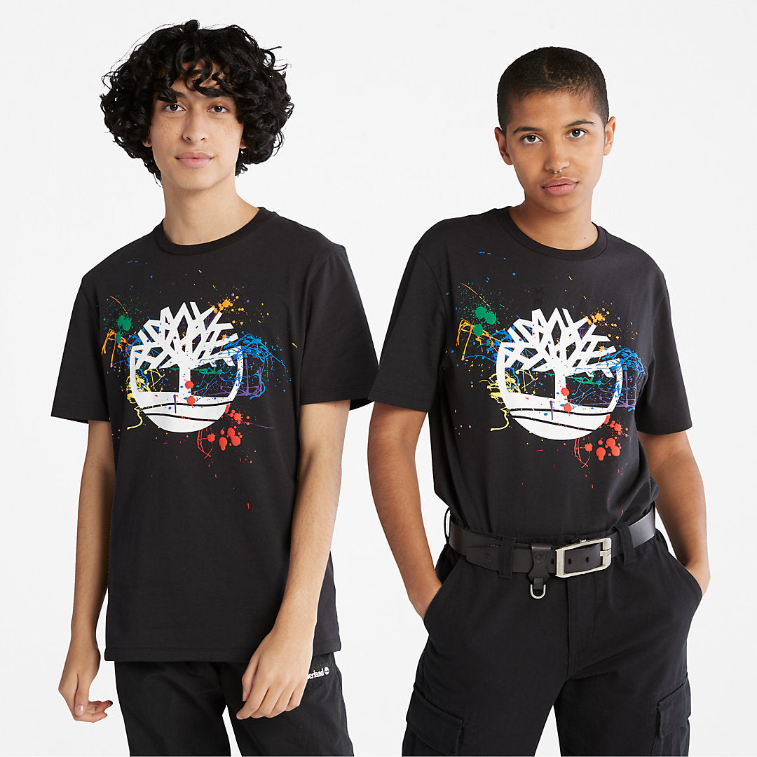 Timberland Best Seller - Paint Pride T-Shirt in Black