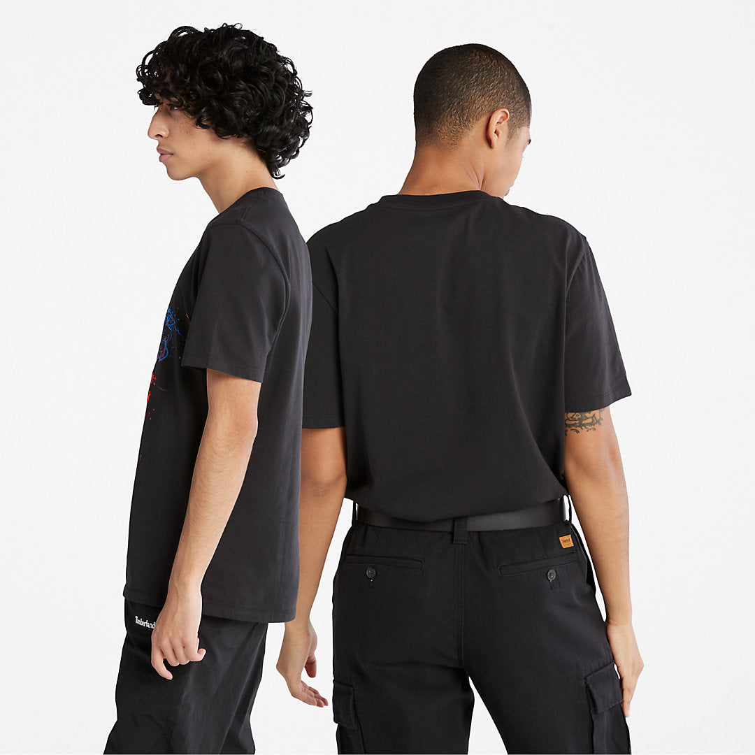 Timberland Best Seller - Paint Pride T-Shirt in Black
