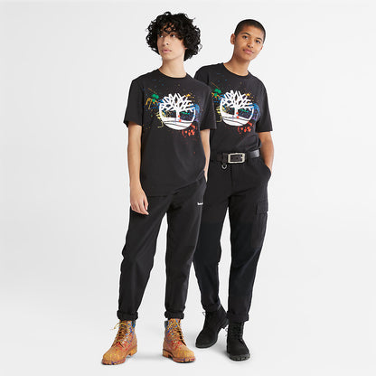 Timberland Best Seller - Paint Pride T-Shirt in Black