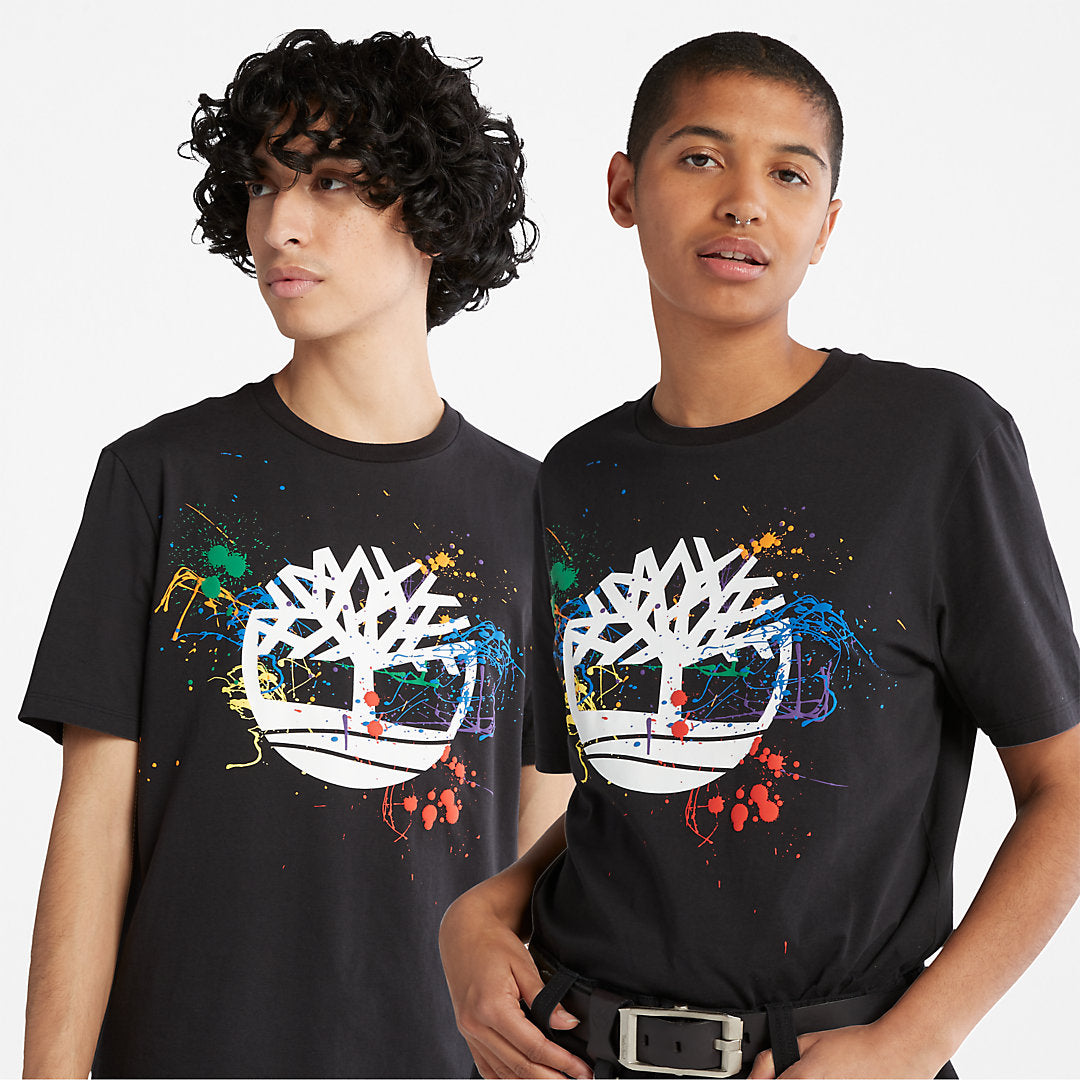 Timberland Best Seller - Paint Pride T-Shirt in Black