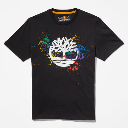 Timberland Best Seller - Paint Pride T-Shirt in Black