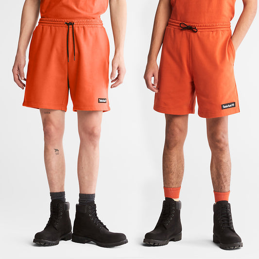 Timberland Signature - All Gender Sweatshorts in Orange