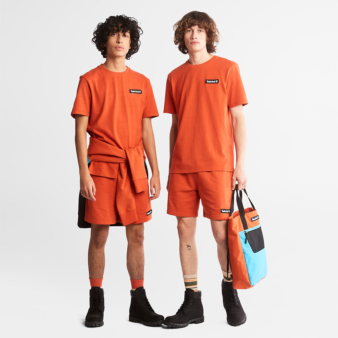 Timberland Signature - All Gender Sweatshorts in Orange