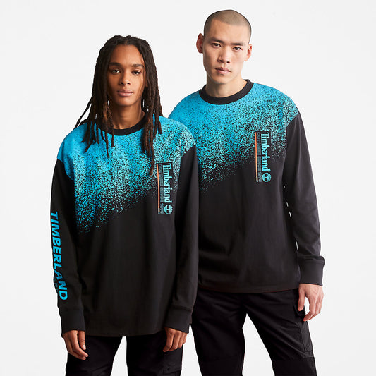Timberland Everyday - Outdoor Archive Long-sleeved Graphic T-Shirt in Black