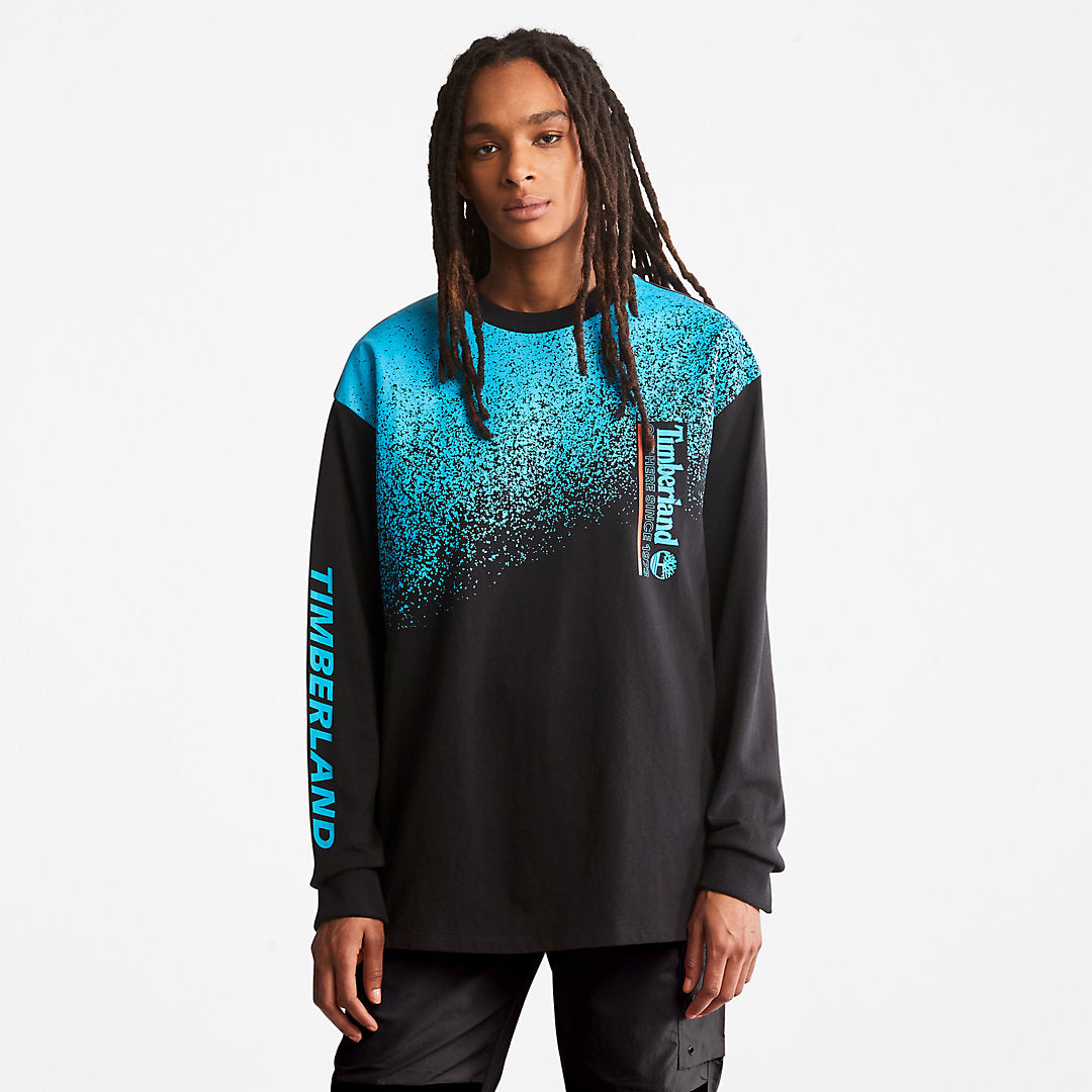 Timberland Everyday - Outdoor Archive Long-sleeved Graphic T-Shirt in Black