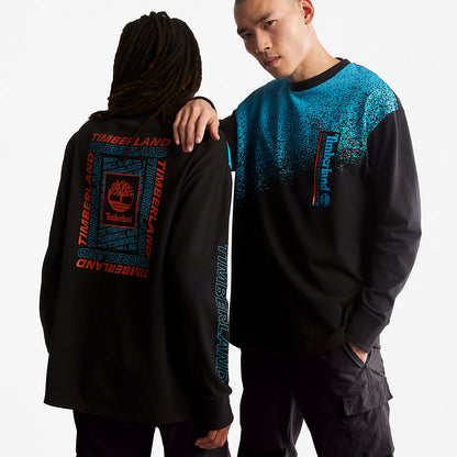 Timberland Everyday - Outdoor Archive Long-sleeved Graphic T-Shirt in Black