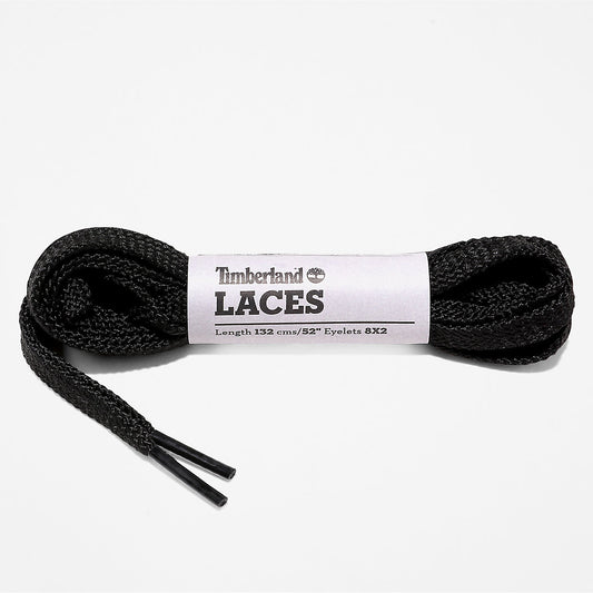 Timberland Featured - 132cm/52” Flat Replacement Laces in Black