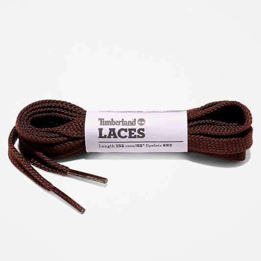 Timberland Sale - 132cm/52” Flat Replacement Laces in Brown